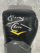 George Chuvalo Signed Black Everlast Boxing Glove - AUCTION