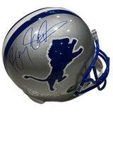 Barry Sanders Detroit Lions Throwback Riddell Full Size Replica Helmet - AUCTION