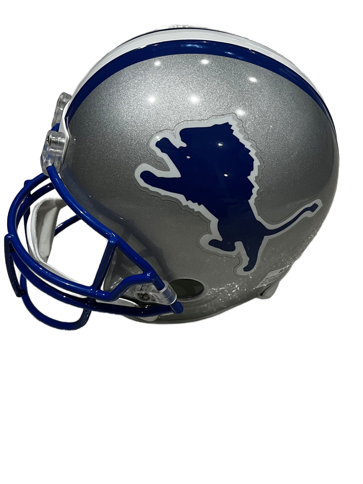 Barry Sanders Detroit Lions Throwback Riddell Full Size Replica Helmet - AUCTION