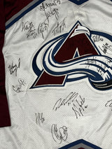 **RARE** Colorado Avalanche Team Issued Size 54R Signed by 24 Members of the 1997-98 Roster Authentic Starter Jersey - AUCTION