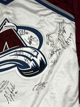 **RARE** Colorado Avalanche Team Issued Size 54R Signed by 24 Members of the 1997-98 Roster Authentic Starter Jersey - AUCTION