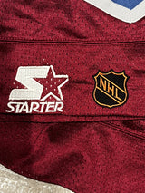 **RARE** Colorado Avalanche Team Issued Size 54R Signed by 24 Members of the 1997-98 Roster Authentic Starter Jersey - AUCTION