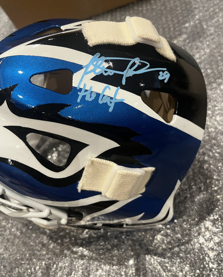 Felix "The Cat" Potvin Signed Toronto Maple Leafs Full Size Fibreglass Replica Pro Goalie Mask - AUCTION
