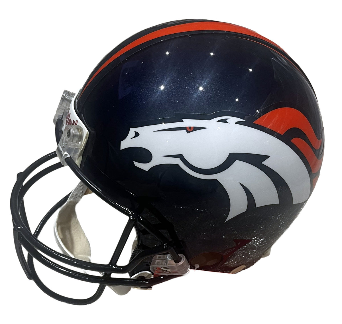 Peyton Manning Signed Denver Broncos Full Size Authentic Helmet - AUCTION