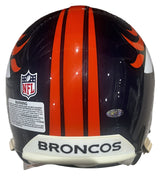 Peyton Manning Signed Denver Broncos Full Size Authentic Helmet - AUCTION