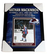 Nathan MacKinnon Autographed 8x10 Framed With Photoglass - AUCTION