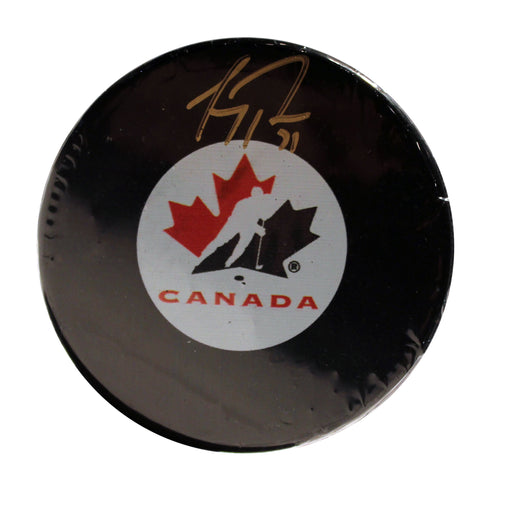 Carey Price Signed Team Canada Puck - Frameworth Sports Canada 