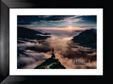 Ambition Framed Sunrise Print - Frameworth Sports Canada 