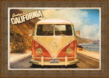 California Van Framed Print