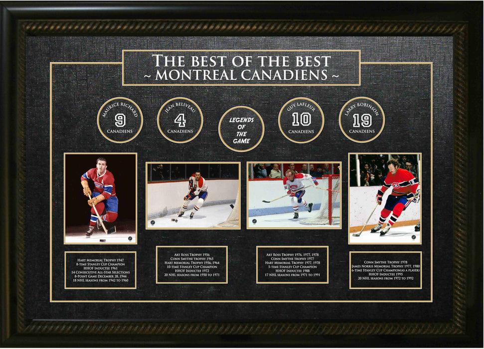 Best of The Best Canadiens Richard/Beliveau/Lafleur/Robinson