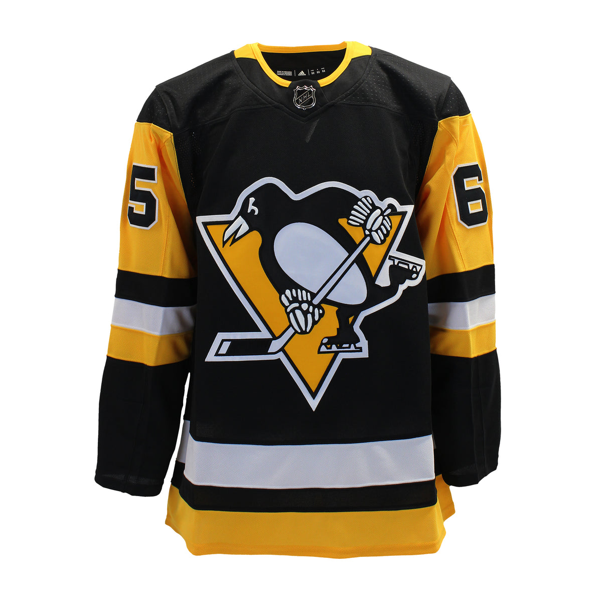 Erik Karlsson Signed Jersey Penguins Black Adidas - AUCTION