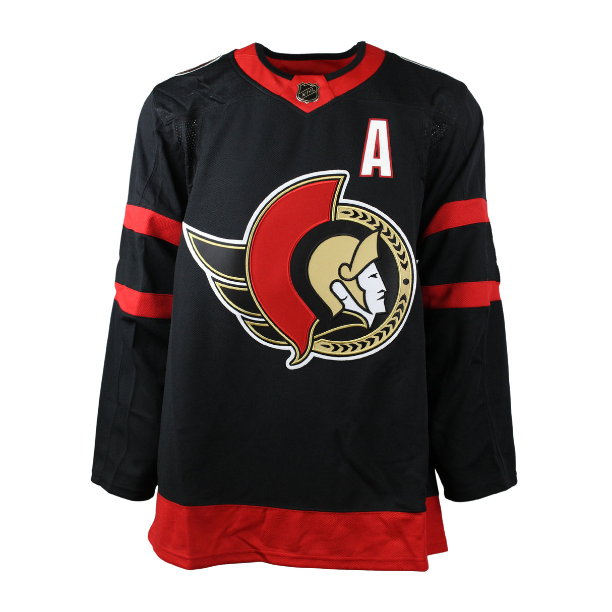 Thomas Chabot Signed Jersey Ottawa Senators Black Adidas - AUCTION