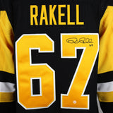 Rickard Rakell Signed Jersey Penguins Black Fanatics Premium - AUCTION