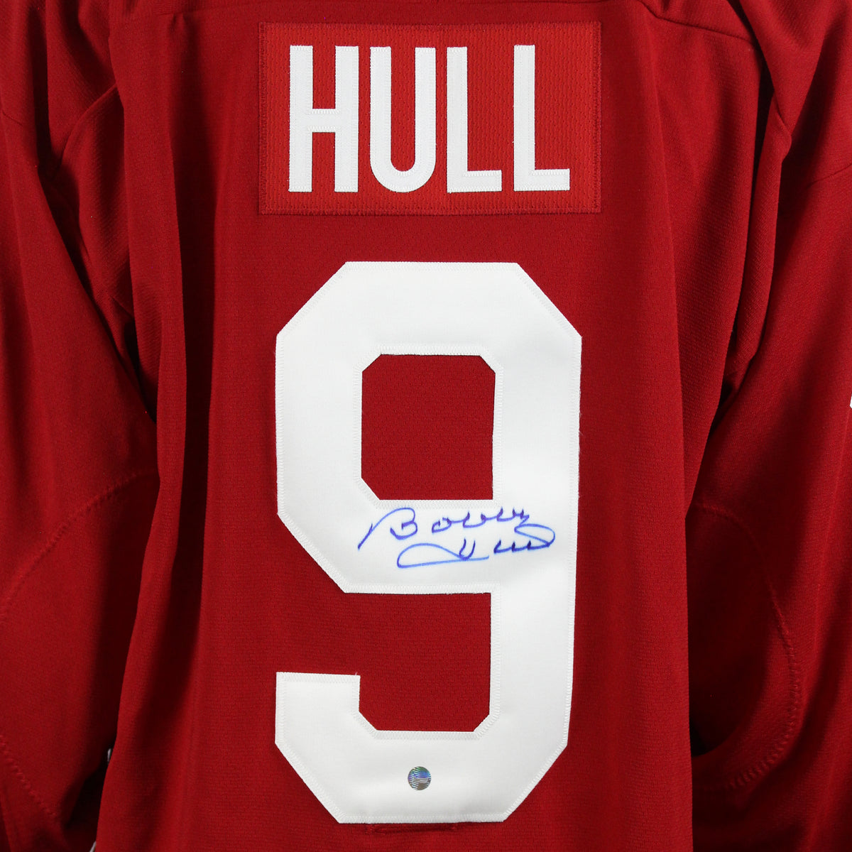 Bobby Hull Signed Signed Jersey Team Canada 1976 Replica Red - AUCTION