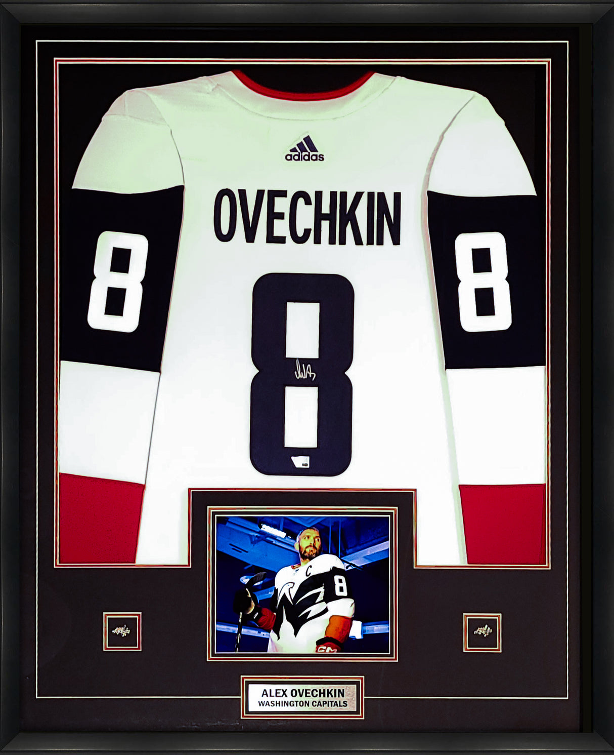 Alexander Ovechkin Signed Framed Washington Capitals 2022 Stadium Series Adidas Jersey - AUCTION