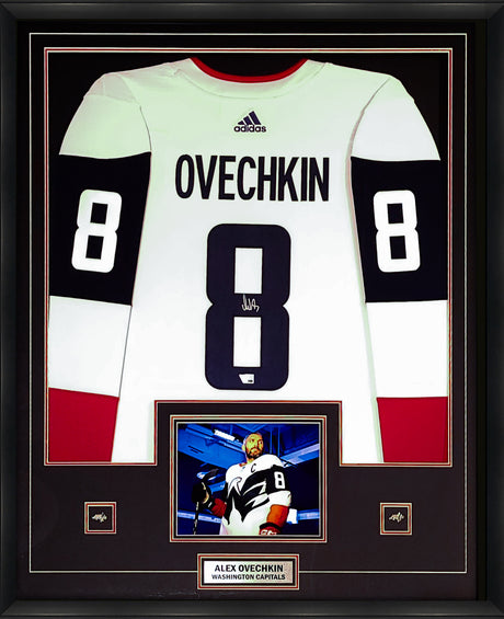 Alexander Ovechkin Signed Framed Washington Capitals 2022 Stadium Series Adidas Jersey - AUCTION