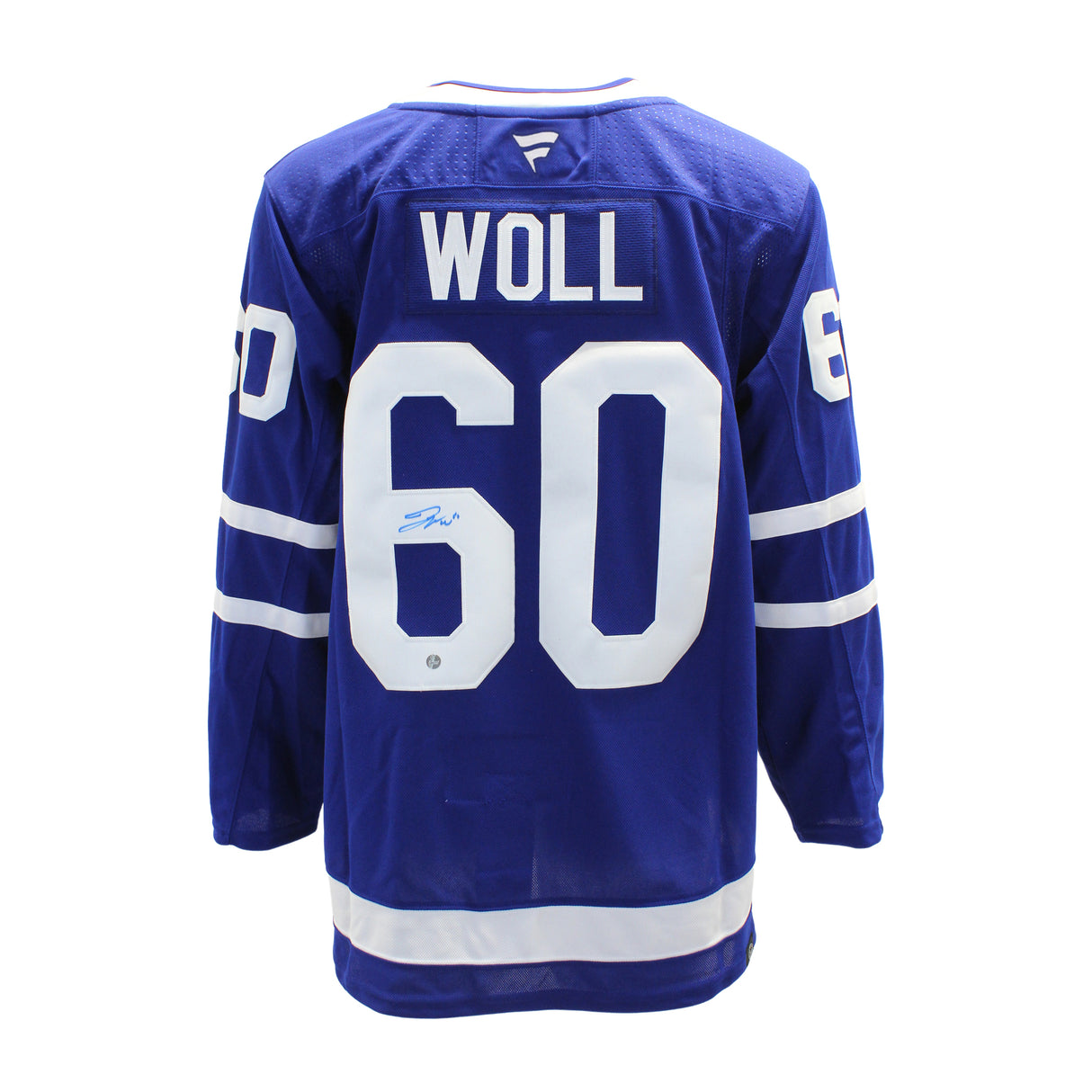 Joseph Woll Signed Jersey Maple Leafs Blue Fanatics Premium - AUCTION
