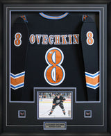 Alexander Ovechkin Signed Washington Capitals Framed 34x42 Rookie 2005 Mitchelll & Ness Jersey - AUCTION