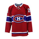 Kaiden Guhle Signed Jersey Montreal Canadiens Red Fanatics Premium