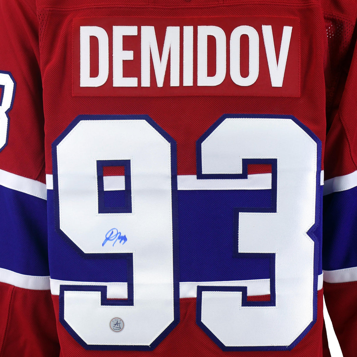 Ivan Demidov Signed Jersey Montreal Canadiens Red Fanatics Premium