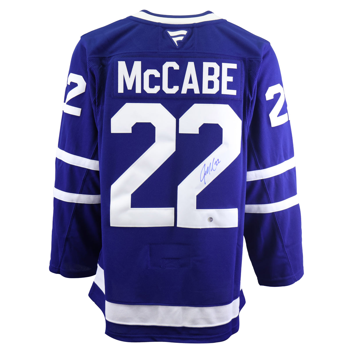 Jake McCabe Signed Jersey Toronto Maple Leafs Blue Fanatics Premium - AUCTION