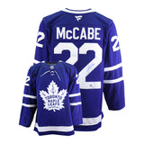 Jake McCabe Signed Jersey Toronto Maple Leafs Blue Fanatics Premium - AUCTION