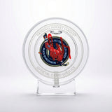 Alex Ovechkin Signed Washington Capitals 895th Goal Crystal Puck - Filled with Game - Used Ice from a Washington Capitals Game During the 895th Goal Season - AUCTION
