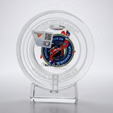 Alex Ovechkin Signed Washington Capitals 895th Goal Crystal Puck - Filled with Game - Used Ice from a Washington Capitals Game During the 895th Goal Season - AUCTION