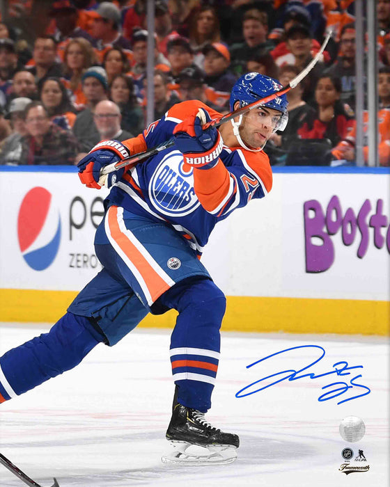 Darnell Nurse Edmonton Oilers Signed 8x10 Shooting Photo