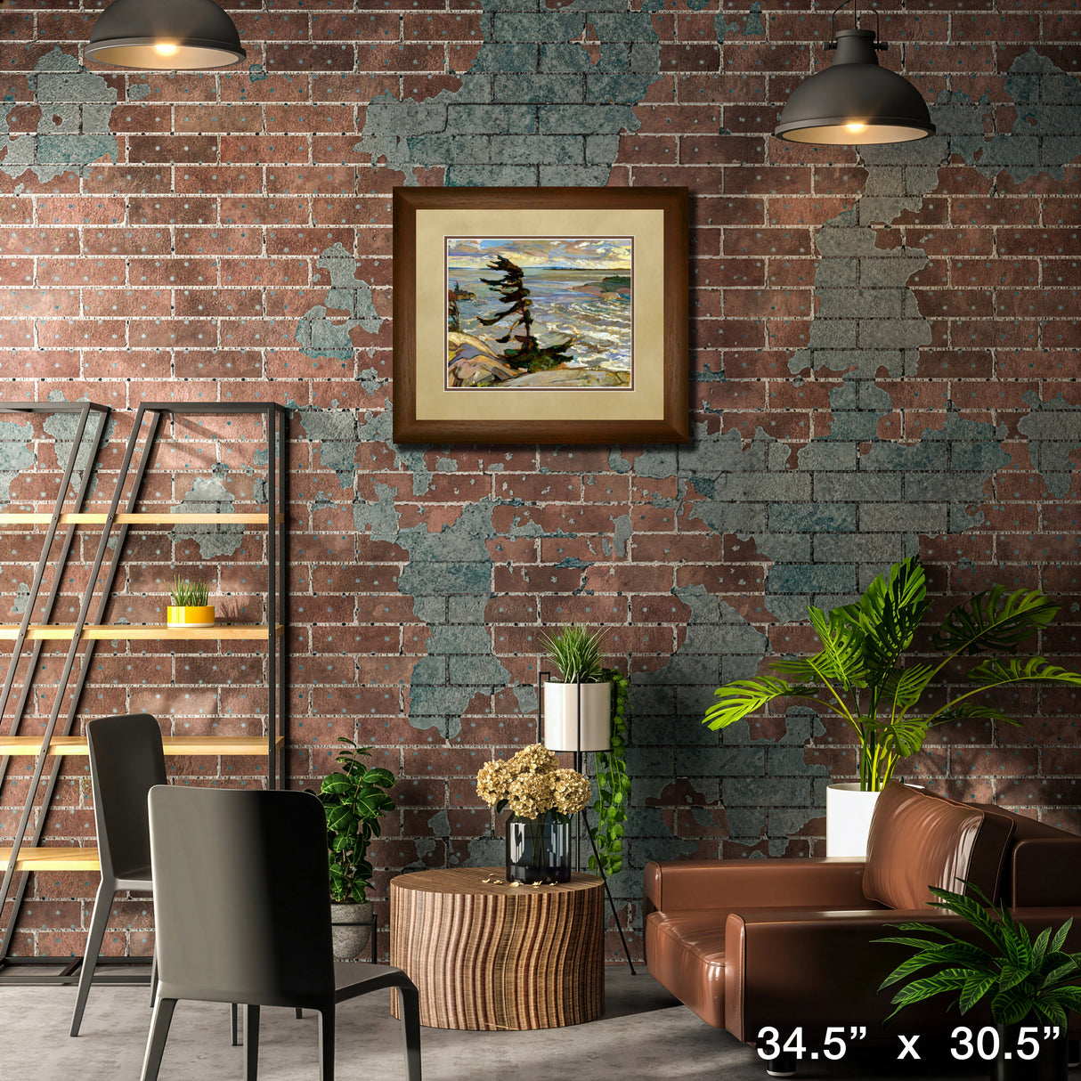 Stormy Weather Framed By Frederick Varley – Lifestyle – Frameworth