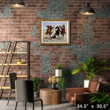 Aiding A Comrade Framed By Frederic Remington – Lifestyle – Frameworth