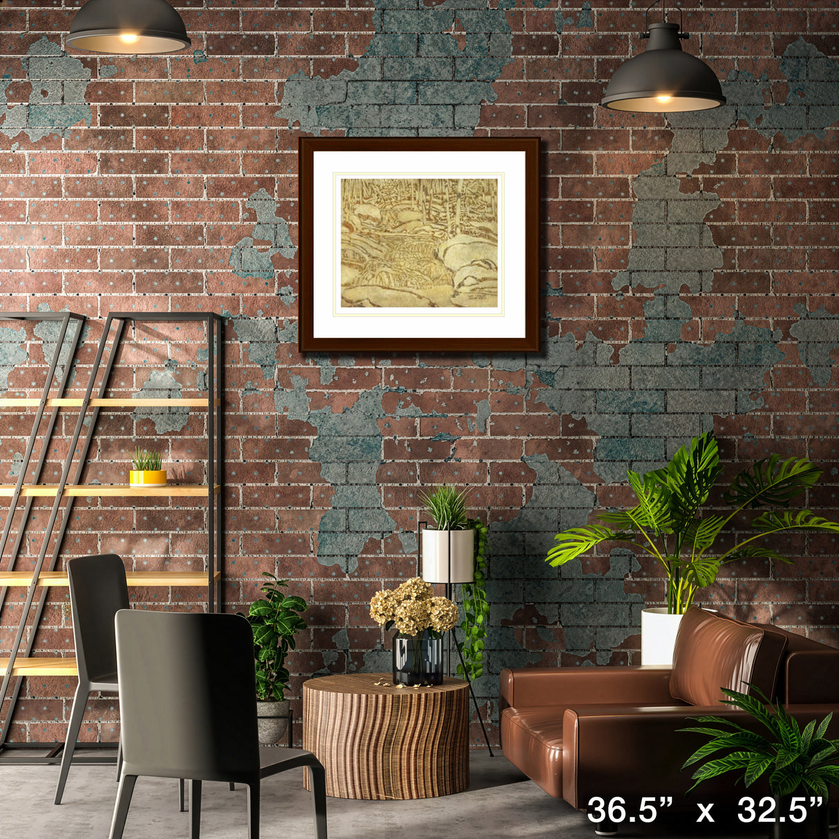 Earth And Sky Framed By David Milne – Lifestyle – Frameworth