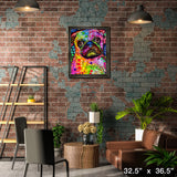 A Pug Framed By Dean Russo – Lifestyle – Frameworth