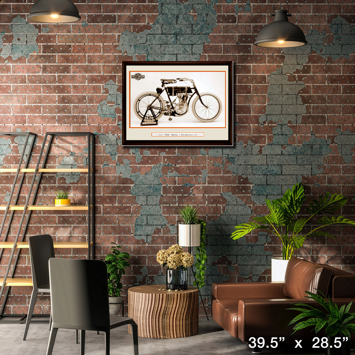 Harley Davidson Framed First Model Print – Lifestyle – Frameworth
