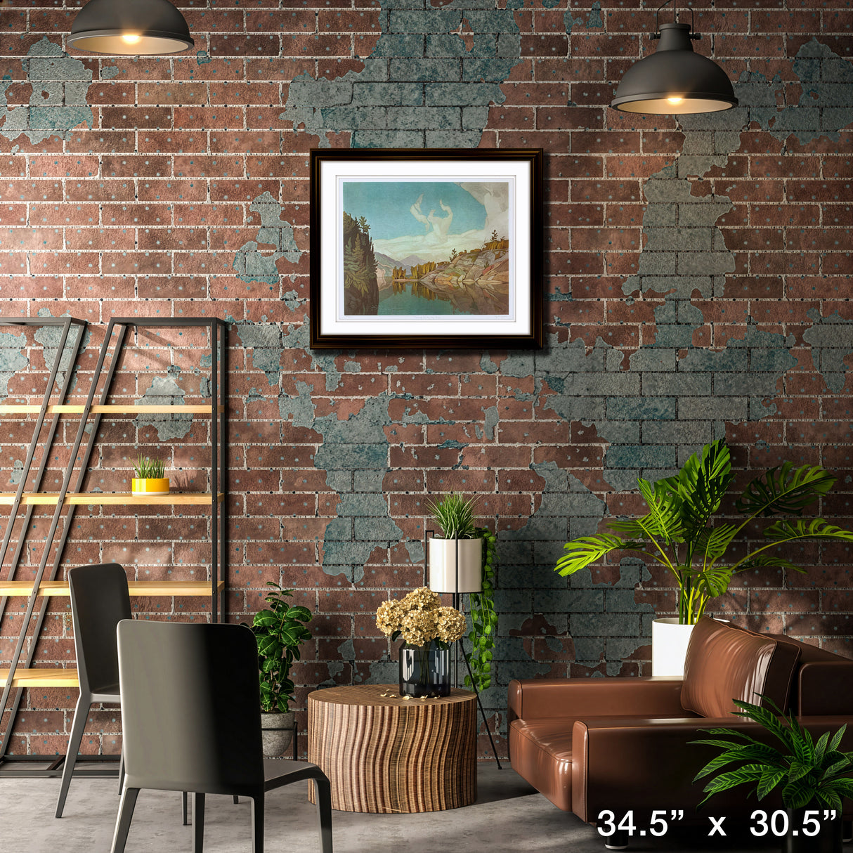 Morning On The Key River Framed Print 20x24.5 by A.J. Casson LE 565 – Lifestyle – Frameworth