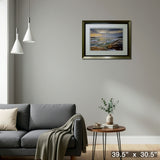 Calm Before The Storm Framed By Andrew Collett – Detail – Frameworth