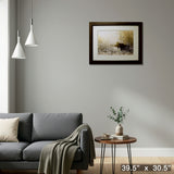 Algonquin Moose Framed By Andrew Collett – Detail – Frameworth