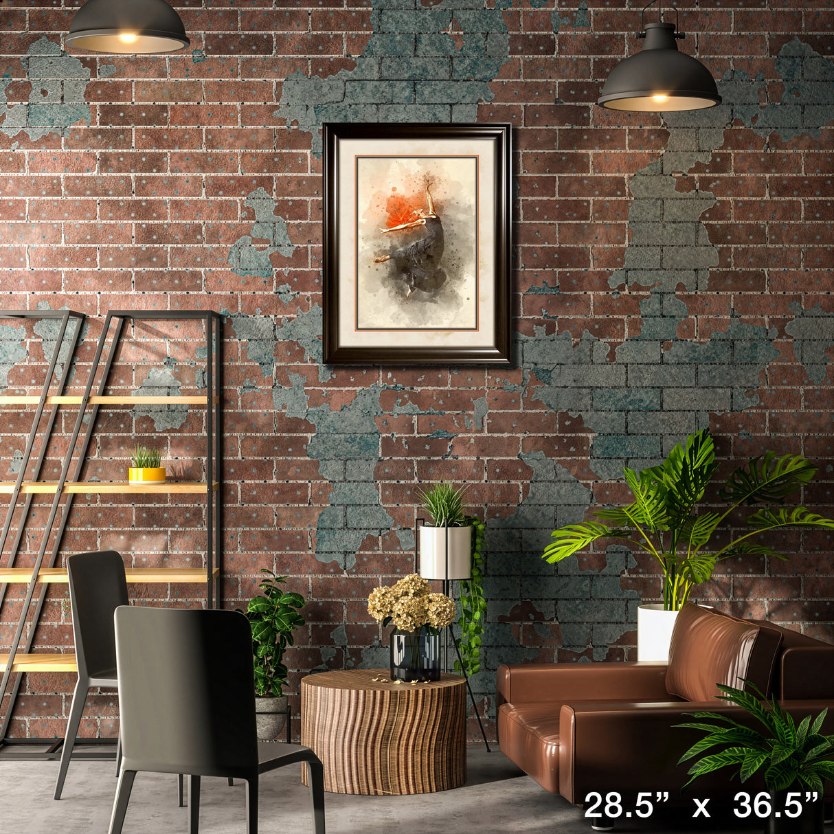 Abstract Dancer Framed Print – Lifestyle – Frameworth