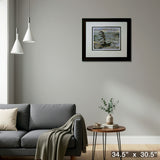 Stormy Weather Framed By Frederick Varley – Detail – Frameworth