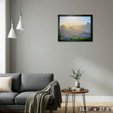 Rio De Janeiro Brazil 24x32 Framed Canvas Cityscape – Detail – Frameworth
