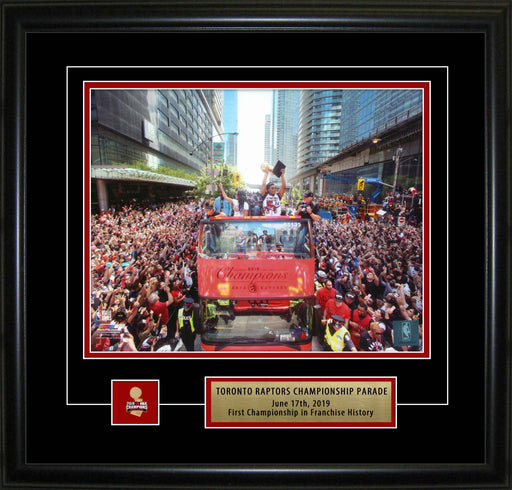 Toronto Raptors Framed 8x10 2019 Championship Parade Photo - Frameworth Sports Canada 