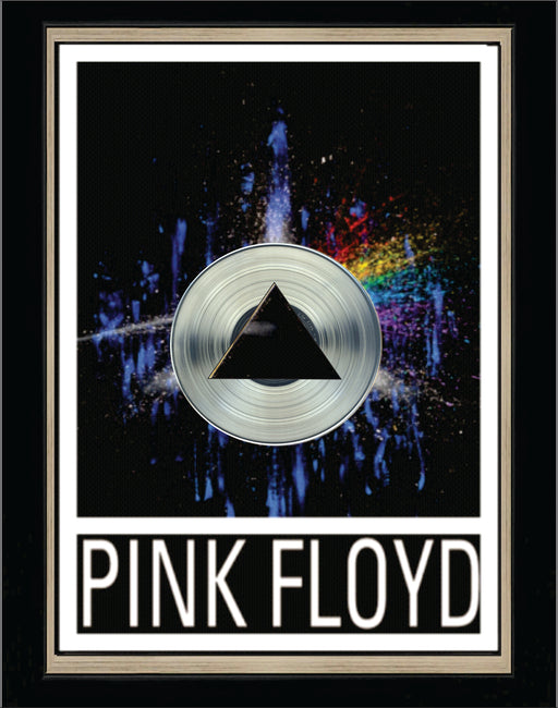 Pink Floyd Paint Splash  Framed Print - Frameworth Sports Canada 