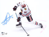 Jonathan Toews Chicago Blackhawks Signed 8x10 Shooting Photo