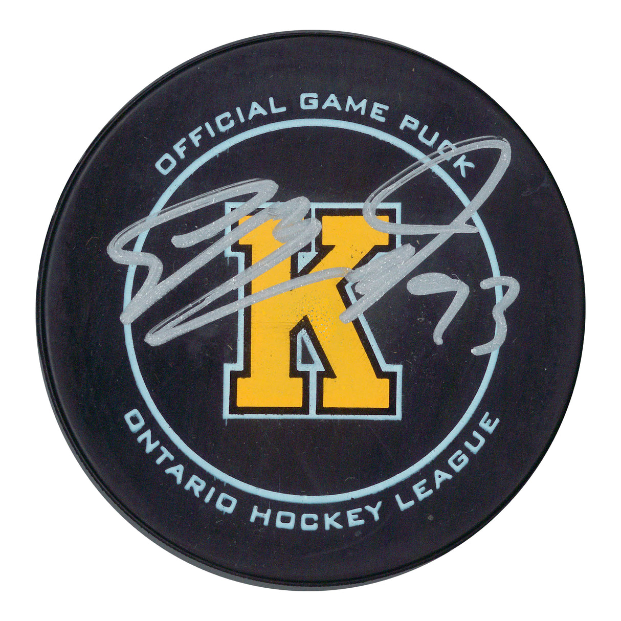 Sam Bennett Signed Kingston Frontenacs Puck