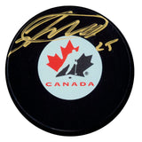 Josh Anderson Signed Team Canada Puck - Frameworth Sports Canada 