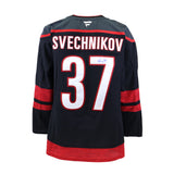 Andrei Svechnikov Signed Carolina Hurricanes Fanatics Premium Home Jersey - AUCTION