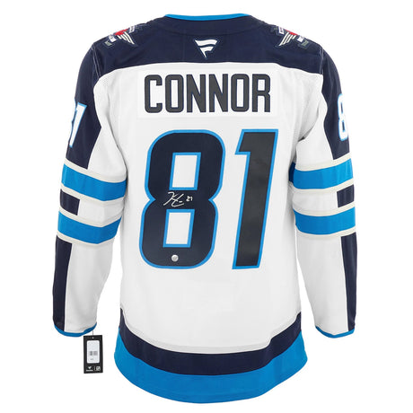 Kyle Connor Signed Winnipeg Jets Fanatics Premium Away Jersey - AUCTION