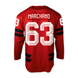 Brad Marchand Signed Team Canada 2026 Olympics - Red Replica Jersey - AUCTION