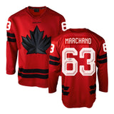 Brad Marchand Signed Team Canada 2026 Olympics - Red Replica Jersey - AUCTION