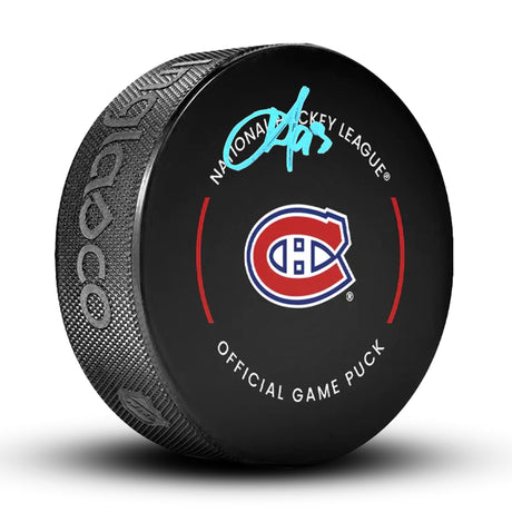Ivan Demidov Signed Montreal Canadiens Official Game Puck